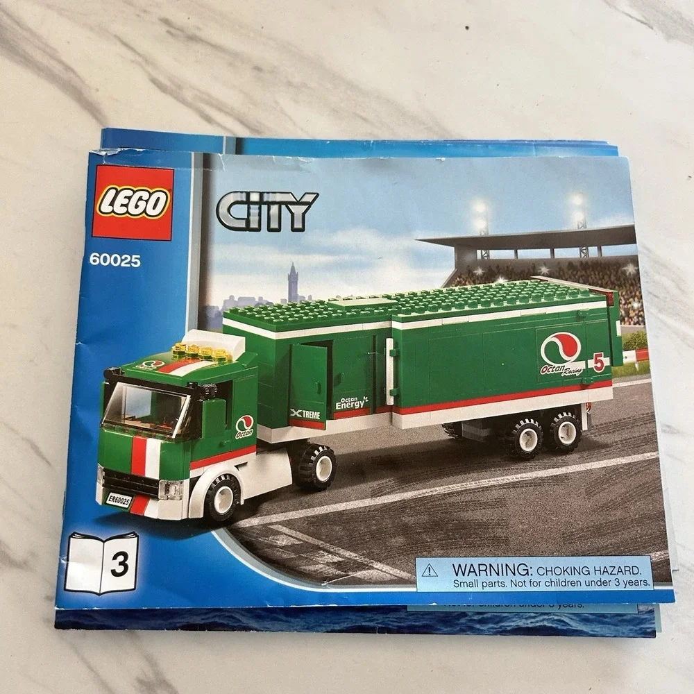 Lego City Lot Of 4 Instruction‎ Manuals 60025 60036 60018 City Alarm 3865